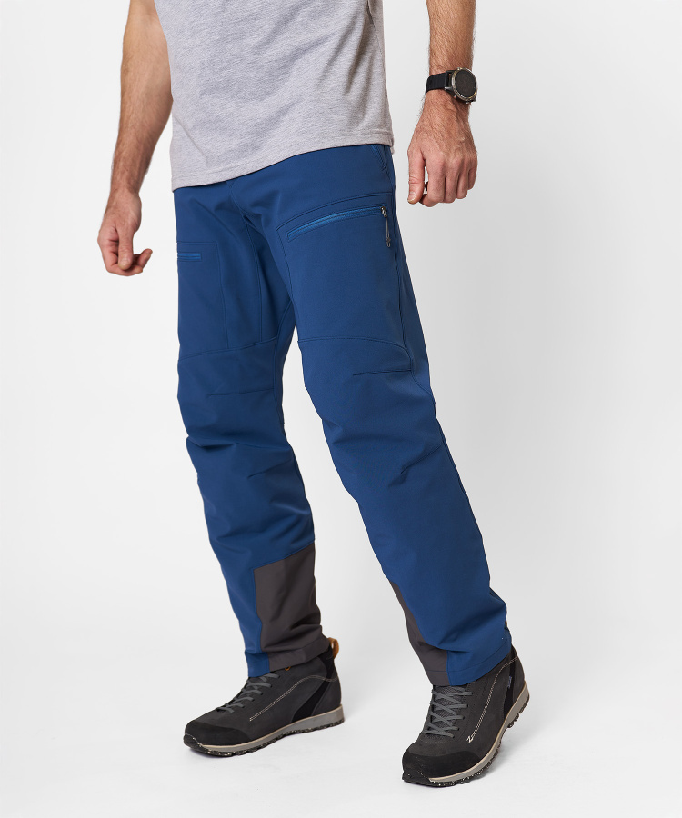 Брюки Yoho Softshell R Мужские (L, 8800/серо-синий, , , , , )